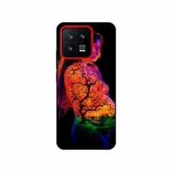 Husa personalizata tip carcasa HQPrint pentru Xiaomi 13, model Colorful 7, multicolor, S1D1M0324