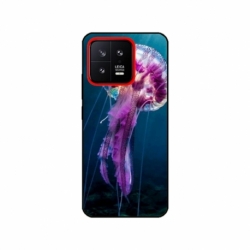 Husa personalizata tip carcasa HQPrint pentru Xiaomi 13, model Mushroom, multicolor, S1D1M0326