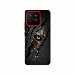 Husa personalizata tip carcasa HQPrint pentru Xiaomi 13, model Hidden Tiger, multicolor, S1D1M0332