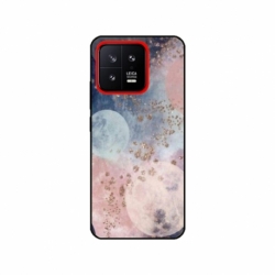 Husa personalizata tip carcasa HQPrint pentru Xiaomi 13, model Abstract 2, multicolor, S1D1M0335