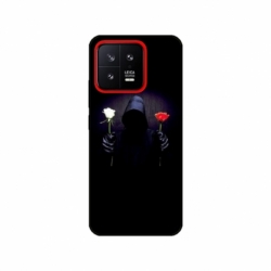 Husa personalizata tip carcasa HQPrint pentru Xiaomi 13, model Choose Rose, multicolor, S1D1M0343