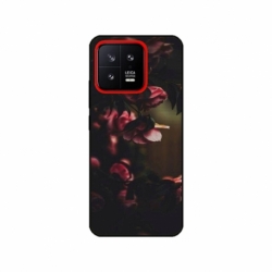 Husa personalizata tip carcasa HQPrint pentru Xiaomi 13, model Flowers 20, multicolor, S1D1M0344