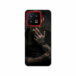 Husa personalizata tip carcasa HQPrint pentru Xiaomi 13, model Beard Man, multicolor, S1D1M0355