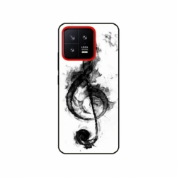 Husa personalizata tip carcasa HQPrint pentru Xiaomi 13, model Song Notes, multicolor, S1D1M0357