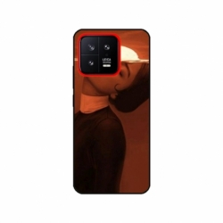Husa personalizata tip carcasa HQPrint pentru Xiaomi 13, model Sun Girl, multicolor, S1D1M0359