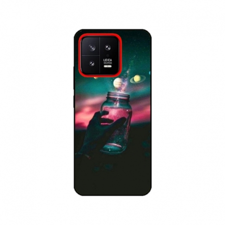 Husa personalizata tip carcasa HQPrint pentru Xiaomi 13, model Colorful 10, multicolor, S1D1M0369