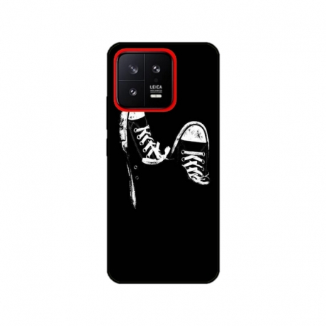 Husa personalizata tip carcasa HQPrint pentru Xiaomi 13, model Sneakers, multicolor, S1D1M0381