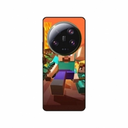 Husa personalizata tip carcasa HQPrint pentru Xiaomi 13 Ultra, model Minecraft 1, multicolor, S1D1M0125