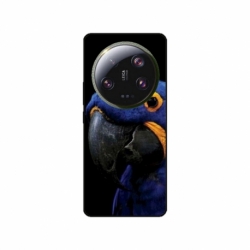 Husa personalizata tip carcasa HQPrint pentru Xiaomi 13 Ultra, model Blue Parrot, multicolor, S1D1M0145