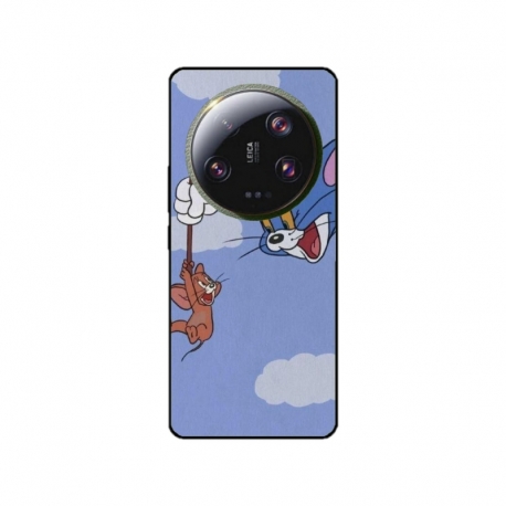 Husa personalizata tip carcasa HQPrint pentru Xiaomi 13 Ultra, model Tom and Jerry 1, multicolor, S1D1M0203