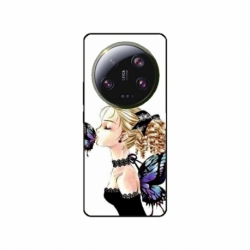 Husa personalizata tip carcasa HQPrint pentru Xiaomi 13 Ultra, model Butterfly Fairy, multicolor, S1D1M0294