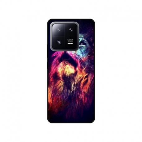Husa personalizata tip carcasa HQPrint pentru Xiaomi 13 Pro, model Celestial Lion, multicolor, S1D1M0002