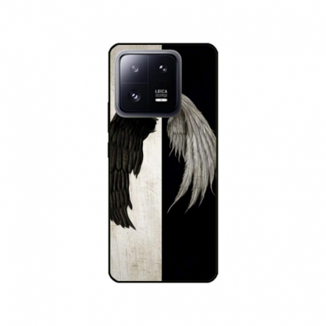 Husa personalizata tip carcasa HQPrint pentru Xiaomi 13 Pro, model Angel Wings, multicolor, S1D1M0004