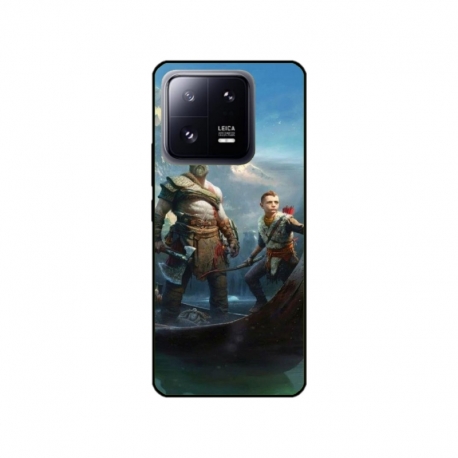 Husa personalizata tip carcasa HQPrint pentru Xiaomi 13 Pro, model God of War 1, multicolor, S1D1M0008