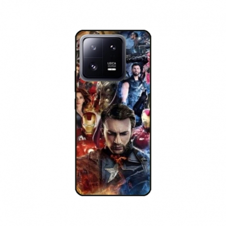 Husa personalizata tip carcasa HQPrint pentru Xiaomi 13 Pro, model Avengers Endgame, multicolor, S1D1M0009