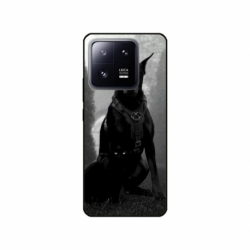 Husa personalizata tip carcasa HQPrint pentru Xiaomi 13 Pro, model Doberman, multicolor, S1D1M0018