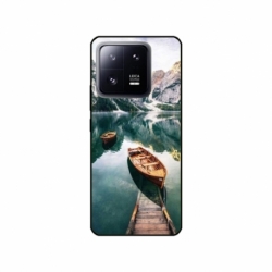 Husa personalizata tip carcasa HQPrint pentru Xiaomi 13 Pro, model Boats, multicolor, S1D1M0024