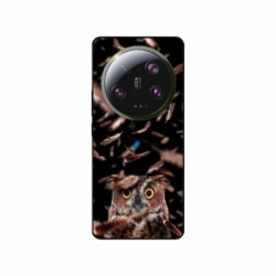 Husa personalizata tip carcasa HQPrint pentru Xiaomi 13 Ultra, model Owl, multicolor, S1D1M0334