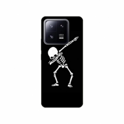 Husa personalizata tip carcasa HQPrint pentru Xiaomi 13 Pro, model Dab Skeleton, multicolor, S1D1M0034