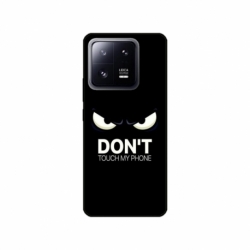 Husa personalizata tip carcasa HQPrint pentru Xiaomi 13 Pro, model Dont touch my phone 1, multicolor, S1D1M0035