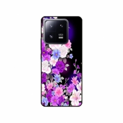 Husa personalizata tip carcasa HQPrint pentru Xiaomi 13 Pro, model Flowers 3, multicolor, S1D1M0039