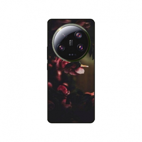Husa personalizata tip carcasa HQPrint pentru Xiaomi 13 Ultra, model Flowers 20, multicolor, S1D1M0344