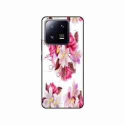 Husa personalizata tip carcasa HQPrint pentru Xiaomi 13 Pro, model Flowers 4, multicolor, S1D1M0040