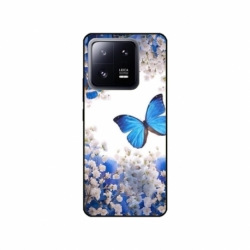 Husa personalizata tip carcasa HQPrint pentru Xiaomi 13 Pro, model Butterfly 4, multicolor, S1D1M0041
