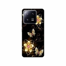 Husa personalizata tip carcasa HQPrint pentru Xiaomi 13 Pro, model Butterfly 5, multicolor, S1D1M0042