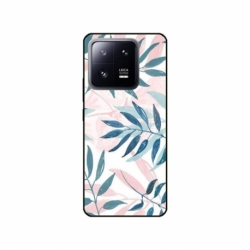 Husa personalizata tip carcasa HQPrint pentru Xiaomi 13 Pro, model Leaf Design 1, multicolor, S1D1M0044