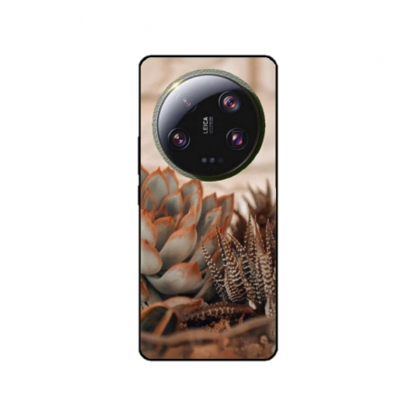 Husa personalizata tip carcasa HQPrint pentru Xiaomi 13 Ultra, model Flowers 21, multicolor, S1D1M0358