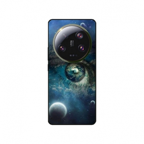 Husa personalizata tip carcasa HQPrint pentru Xiaomi 13 Ultra, model Abstract 3, multicolor, S1D1M0362