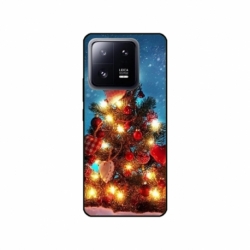 Husa personalizata tip carcasa HQPrint pentru Xiaomi 13 Pro, model Christmas Tree 2, multicolor, S1D1M0058
