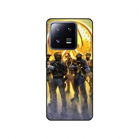 Husa personalizata tip carcasa HQPrint pentru Xiaomi 13 Pro, model Counter Strike, multicolor, S1D1M0062