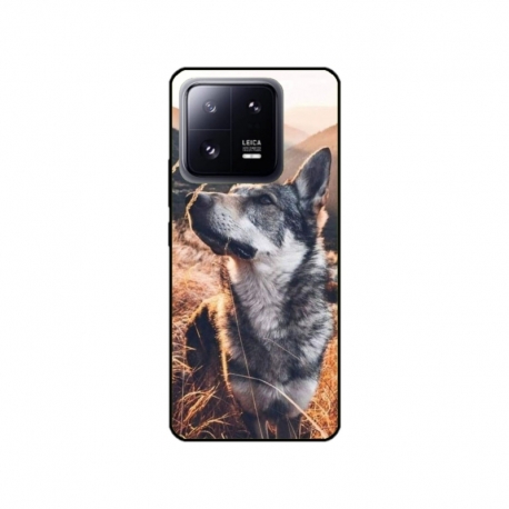 Husa personalizata tip carcasa HQPrint pentru Xiaomi 13 Pro, model Dog 1, multicolor, S1D1M0064
