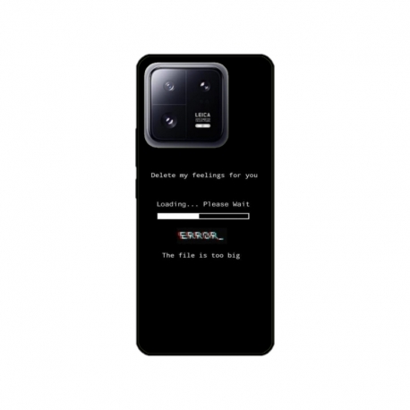 Husa personalizata tip carcasa HQPrint pentru Xiaomi 13 Pro, model Delete Feelings, multicolor, S1D1M0069