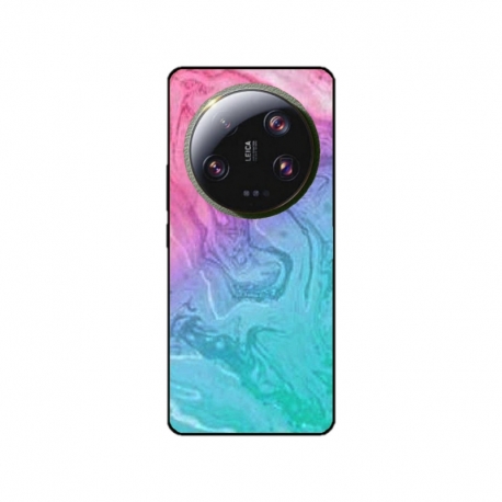 Husa personalizata tip carcasa HQPrint pentru Xiaomi 13 Ultra, model Colorful Mess, multicolor, S1D1M0374