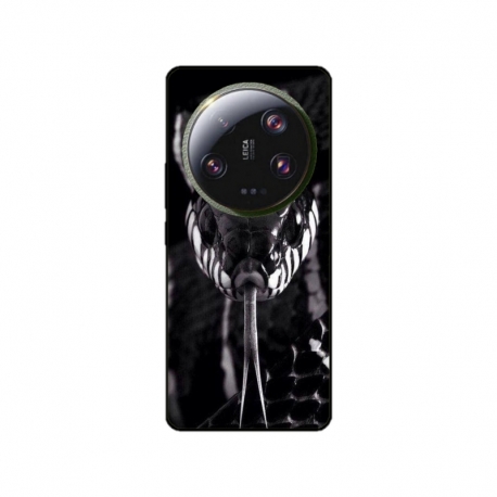 Husa personalizata tip carcasa HQPrint pentru Xiaomi 13 Ultra, model Snake, multicolor, S1D1M0378