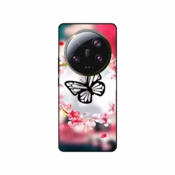 Husa personalizata tip carcasa HQPrint pentru Xiaomi 13 Ultra, model Butterfly 8, multicolor, S1D1M0380