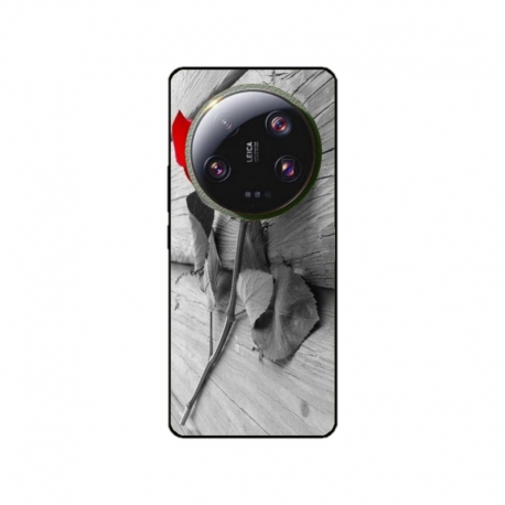 Husa personalizata tip carcasa HQPrint pentru Xiaomi 13 Ultra, model Rose, multicolor, S1D1M0384