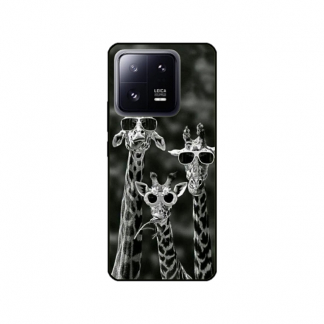 Husa personalizata tip carcasa HQPrint pentru Xiaomi 13 Pro, model Zebra 1, multicolor, S1D1M0086