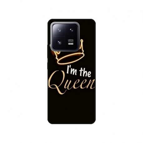Husa personalizata tip carcasa HQPrint pentru Xiaomi 13 Pro, model Im the Queen, multicolor, S1D1M0101