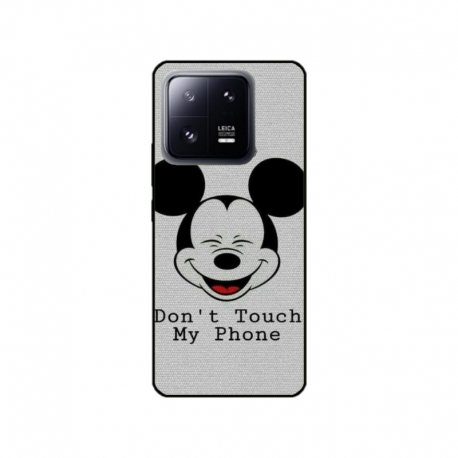 Husa personalizata tip carcasa HQPrint pentru Xiaomi 13 Pro, model Dont Touch my Phone 3, multicolor, S1D1M0123