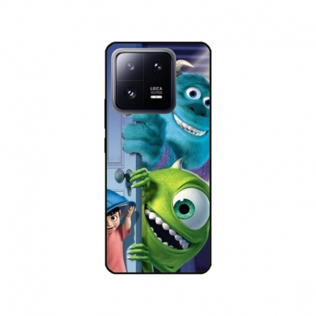 Husa personalizata tip carcasa HQPrint pentru Xiaomi 13 Pro, model Monster INC, multicolor, S1D1M0127