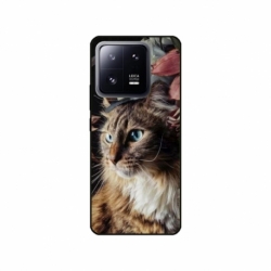 Husa personalizata tip carcasa HQPrint pentru Xiaomi 13 Pro, model Cat 1, multicolor, S1D1M0143