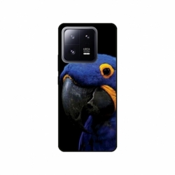 Husa personalizata tip carcasa HQPrint pentru Xiaomi 13 Pro, model Blue Parrot, multicolor, S1D1M0145