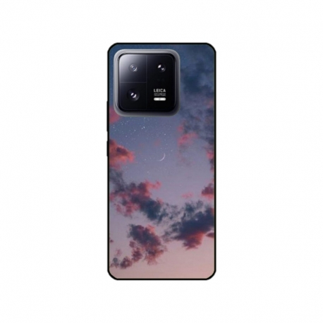 Husa personalizata tip carcasa HQPrint pentru Xiaomi 13 Pro, model Moody Sky, multicolor, S1D1M0146