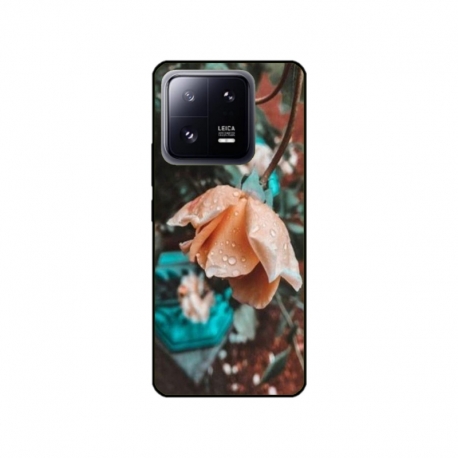 Husa personalizata tip carcasa HQPrint pentru Xiaomi 13 Pro, model Flowers 10, multicolor, S1D1M0149
