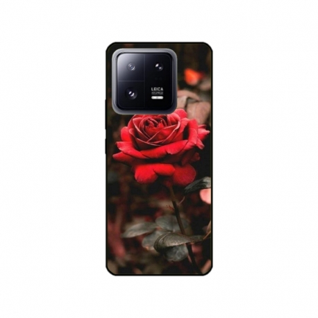 Husa personalizata tip carcasa HQPrint pentru Xiaomi 13 Pro, model Flowers 12, multicolor, S1D1M0160