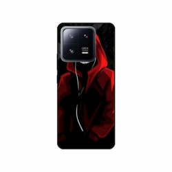 Husa personalizata tip carcasa HQPrint pentru Xiaomi 13 Pro, model Evil Hoodie Man, multicolor, S1D1M0197